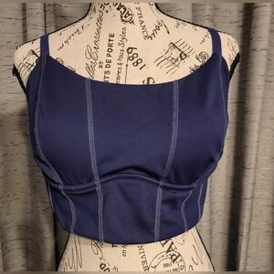 Pink By Victoria's Secret Navy Bralette